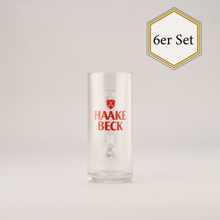 Haake-Beck Seidel Glas - 6er Set