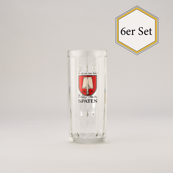 Spaten Seidel Glas 0,5L - 6er Set